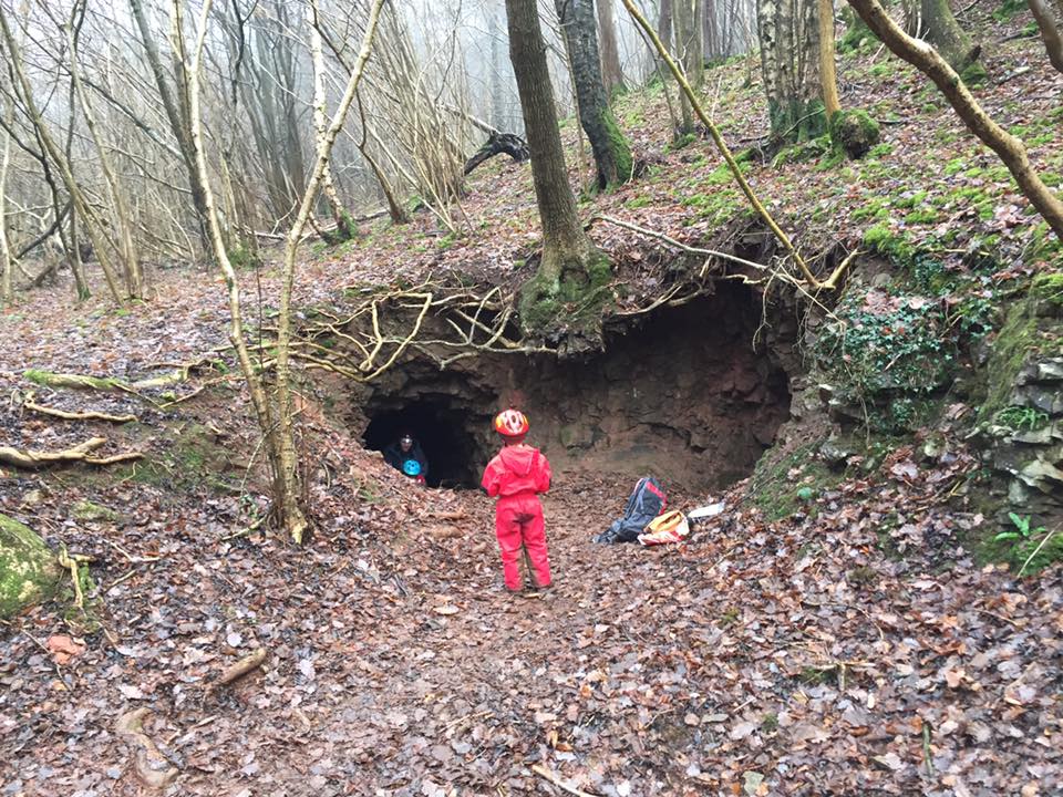 Caves near Arnside Knott