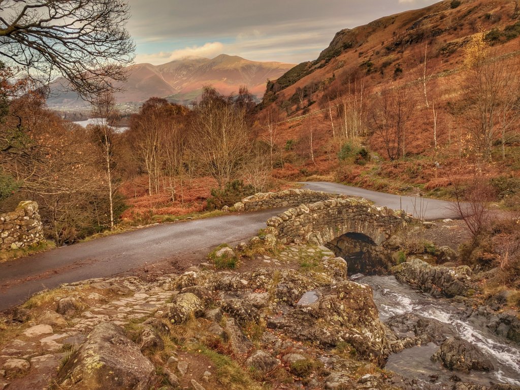 Ashness Bridge and Surprise View, Borrowdale